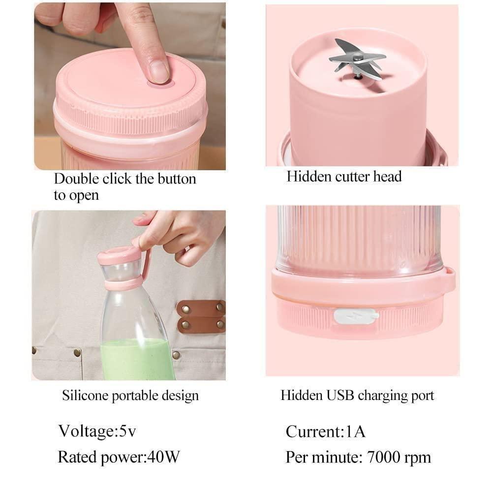 ELECTRIC PORTABLE MINI JUICER BOTTLE