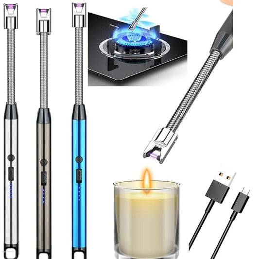 RECHARGEABLE ELECTRIC GAS LIGHTER - FOR GAS STOVE & CANDLES