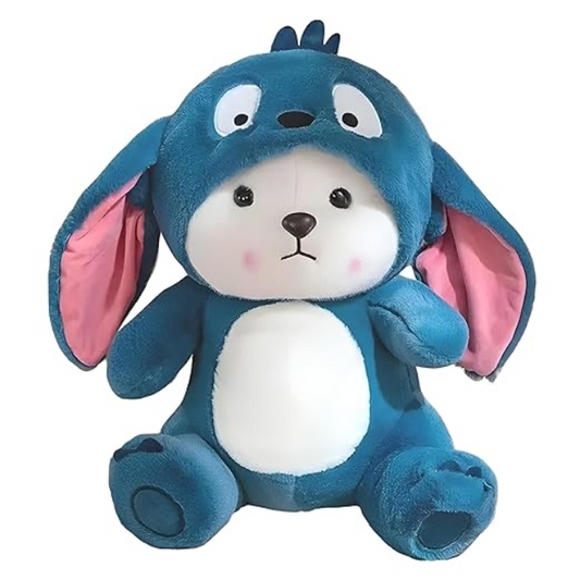 CUTE TEDDY STUFFED ANIMAL TOYS | BLUE