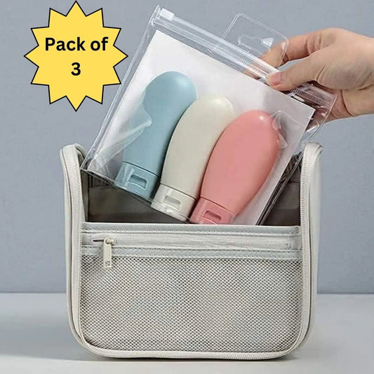 TRAVEL BOTTLE SET | PACK 0F 3