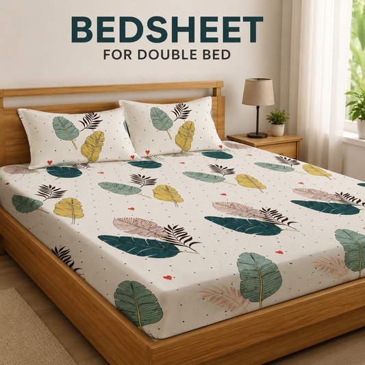 BEDSHEET FOR DOUBLE BED