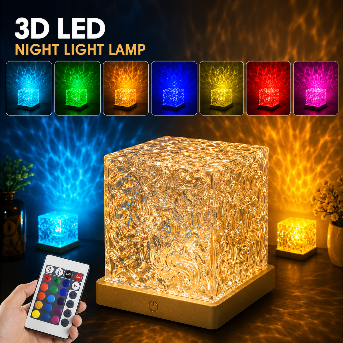 3D LED NIGHT LIGHT LAMP