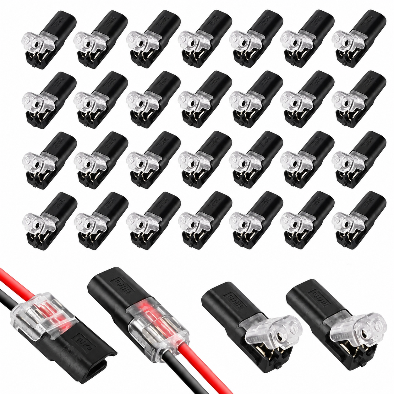 DOUBLE WIRE CONNECTORS | PACK OF 6