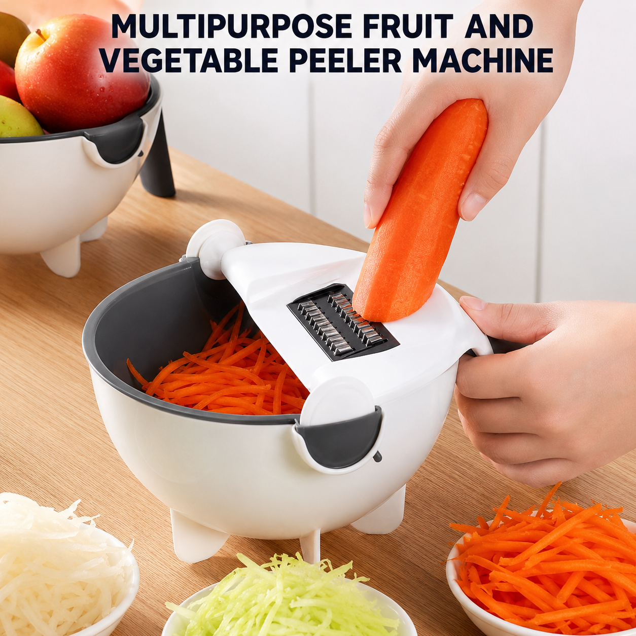 MULTIPURPOSE FRUIT AND VEGETABLE PEELER MACHINE