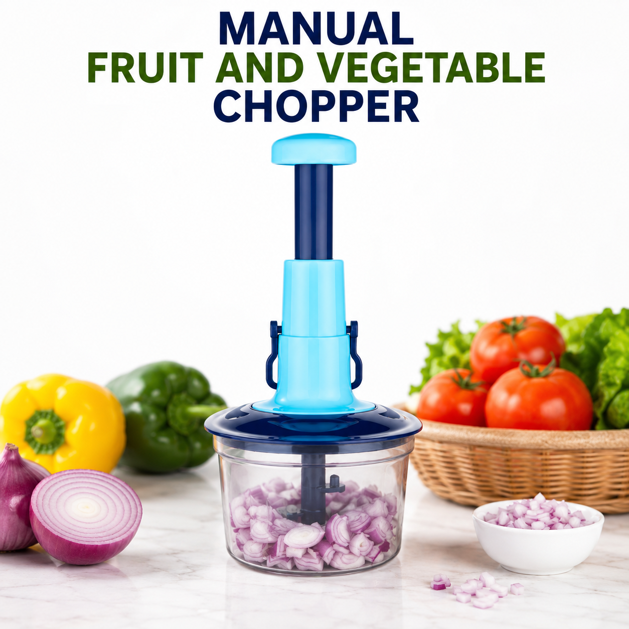 MANUAL FRUIT AND VEGETABLE CHOPPER