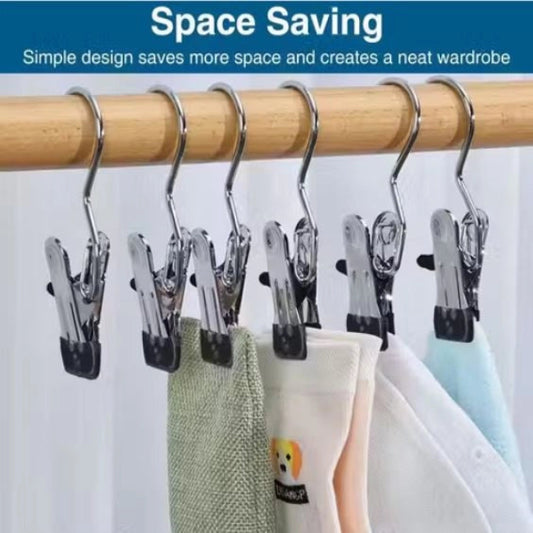 STAINLESS STEEL STYLISH HANGERS | 10PCS