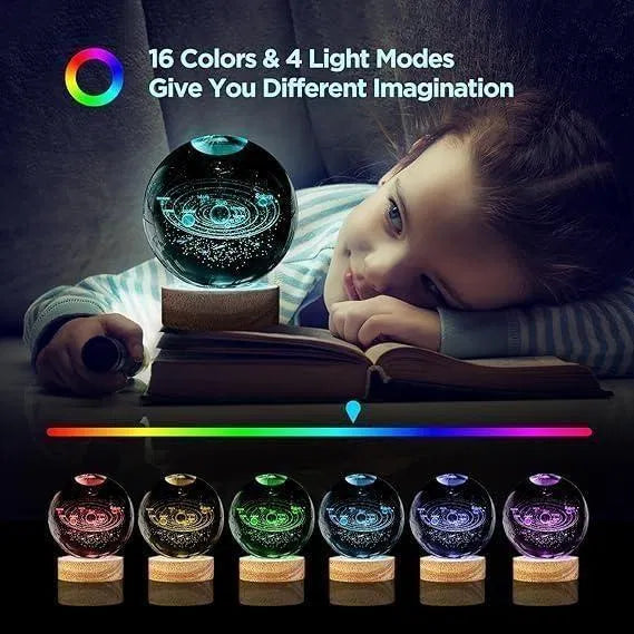 3D CRYSTAL LAMP BALL