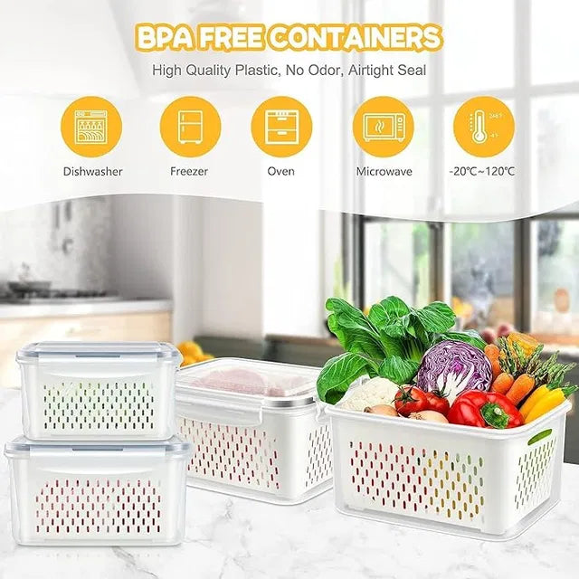 STORAGE CONTAINER BOXES | PACK OF 4