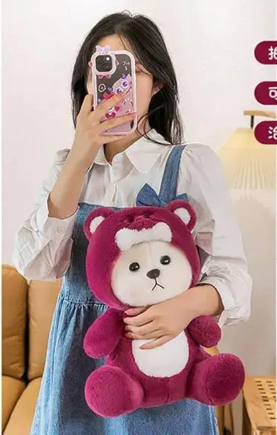CUTE TEDDY STUFFED ANIMAL TOYS | BLUE