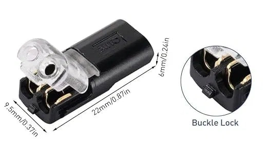 DOUBLE WIRE CONNECTORS | PACK OF 6